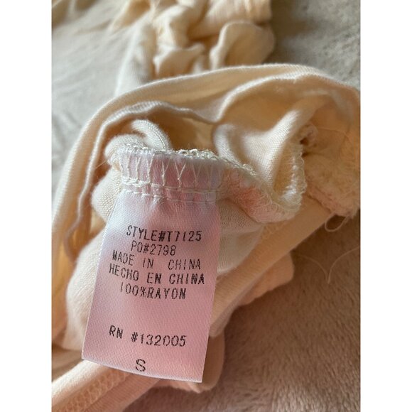 Entro Womens Sz Small Blouse Floral Embroidered Flowy Ruffle Sleeves Boho**Read* - Picture 8 of 10